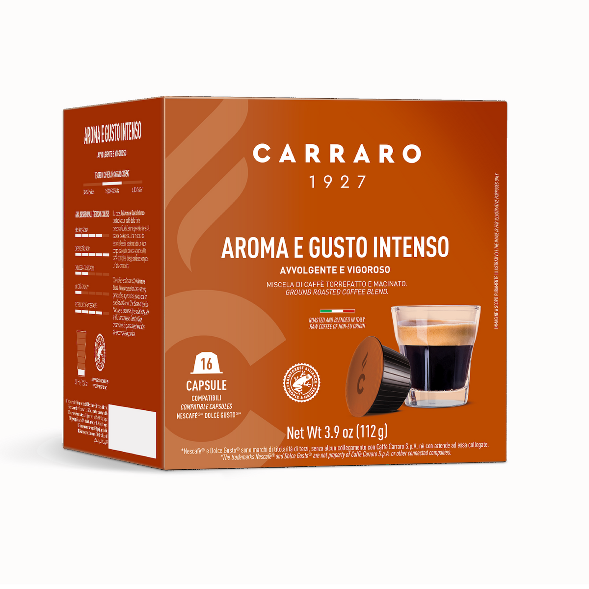 Aroma e Gusto Intenso - 100 capsule compatibili Nespresso